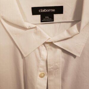 Claiborne XXL White Dress Shirt
